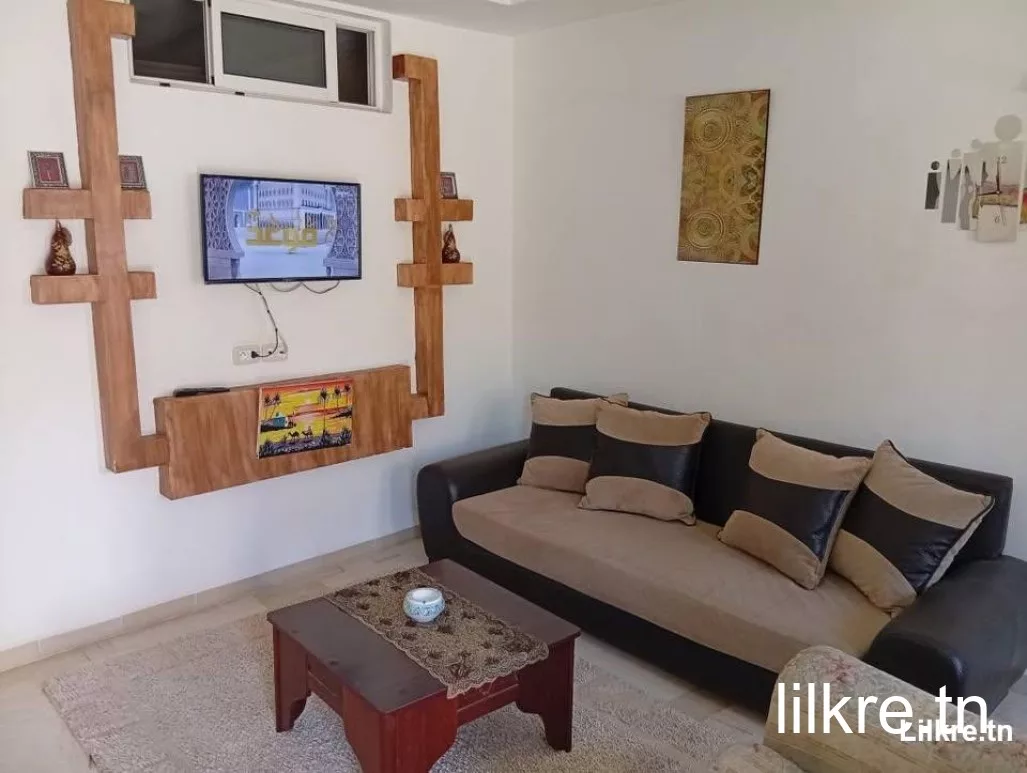 Studio à louer s+2 meublé hammamet