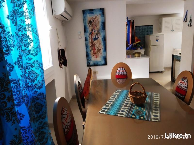 Rez de jardin s1 de charmante villa au bord de mer