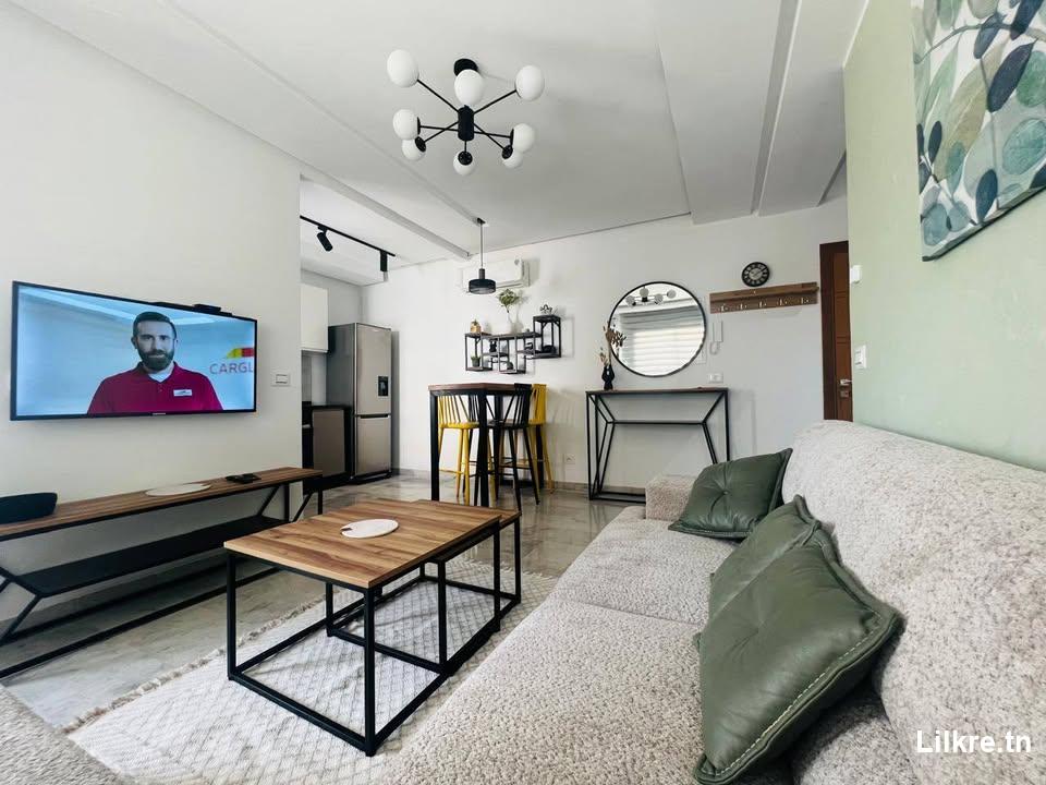 à louer appartement s+1 à hammamet nord 