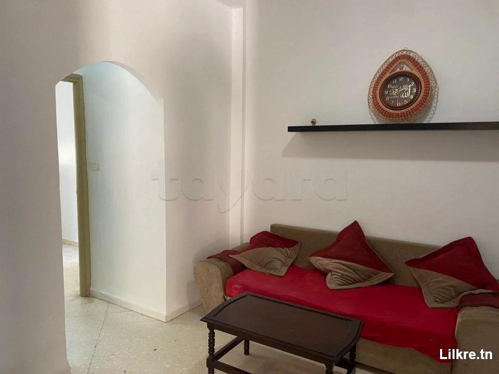 Appartement S+1 meublé à louer à route de tunis sfax