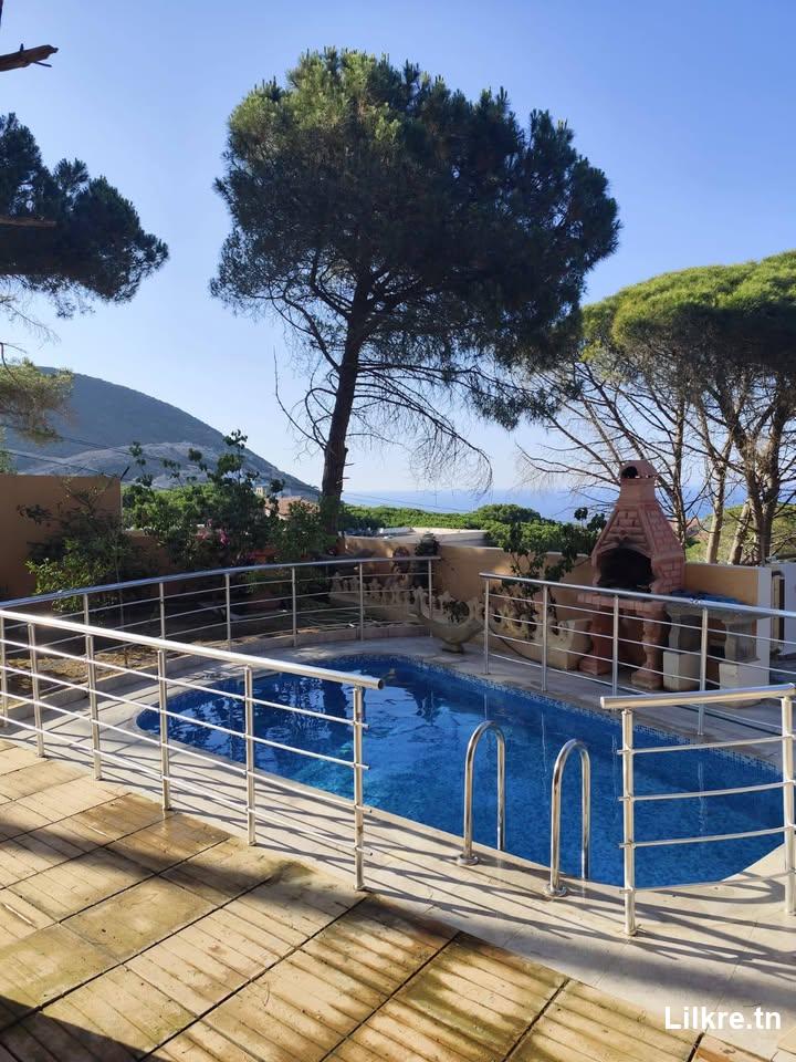 villa s+4 a louer pour les vacances a bizerte 