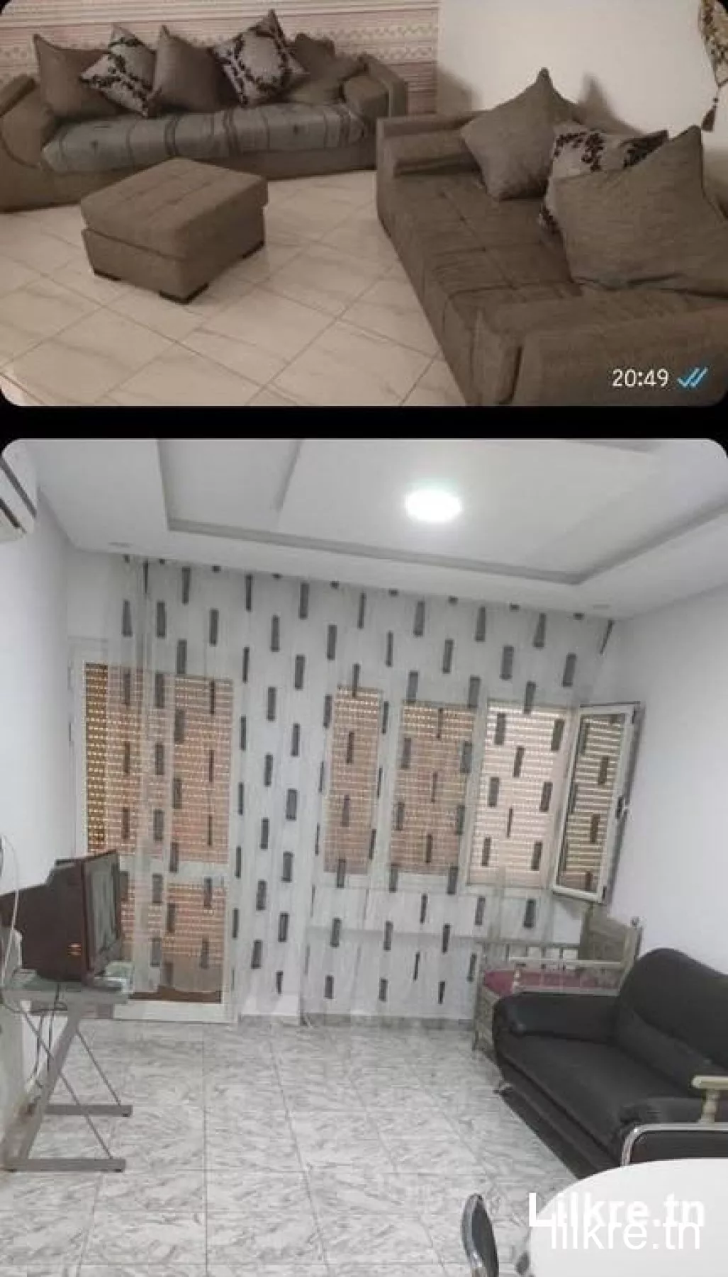 Appartement S+2 meublé à Sousse 