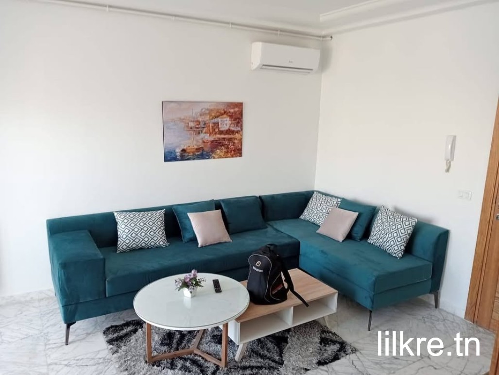 Appartement S+1 meublé et climatisé, proche plage