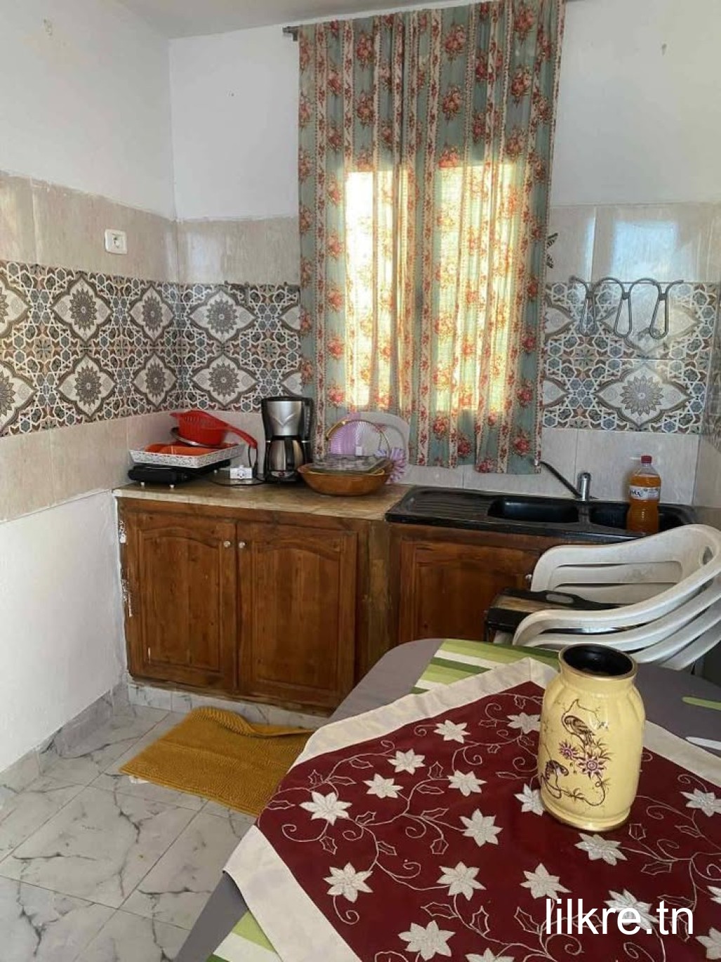  A louer un studio meublée a corniche bizerte  