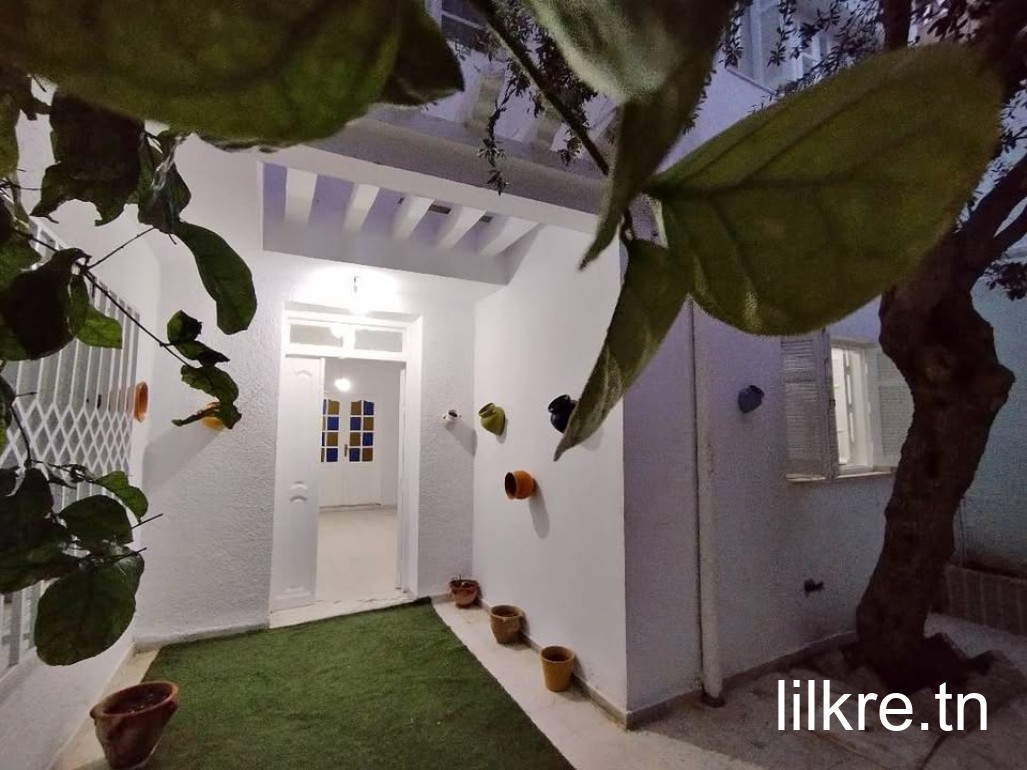 A louer un maison  a la marsa 