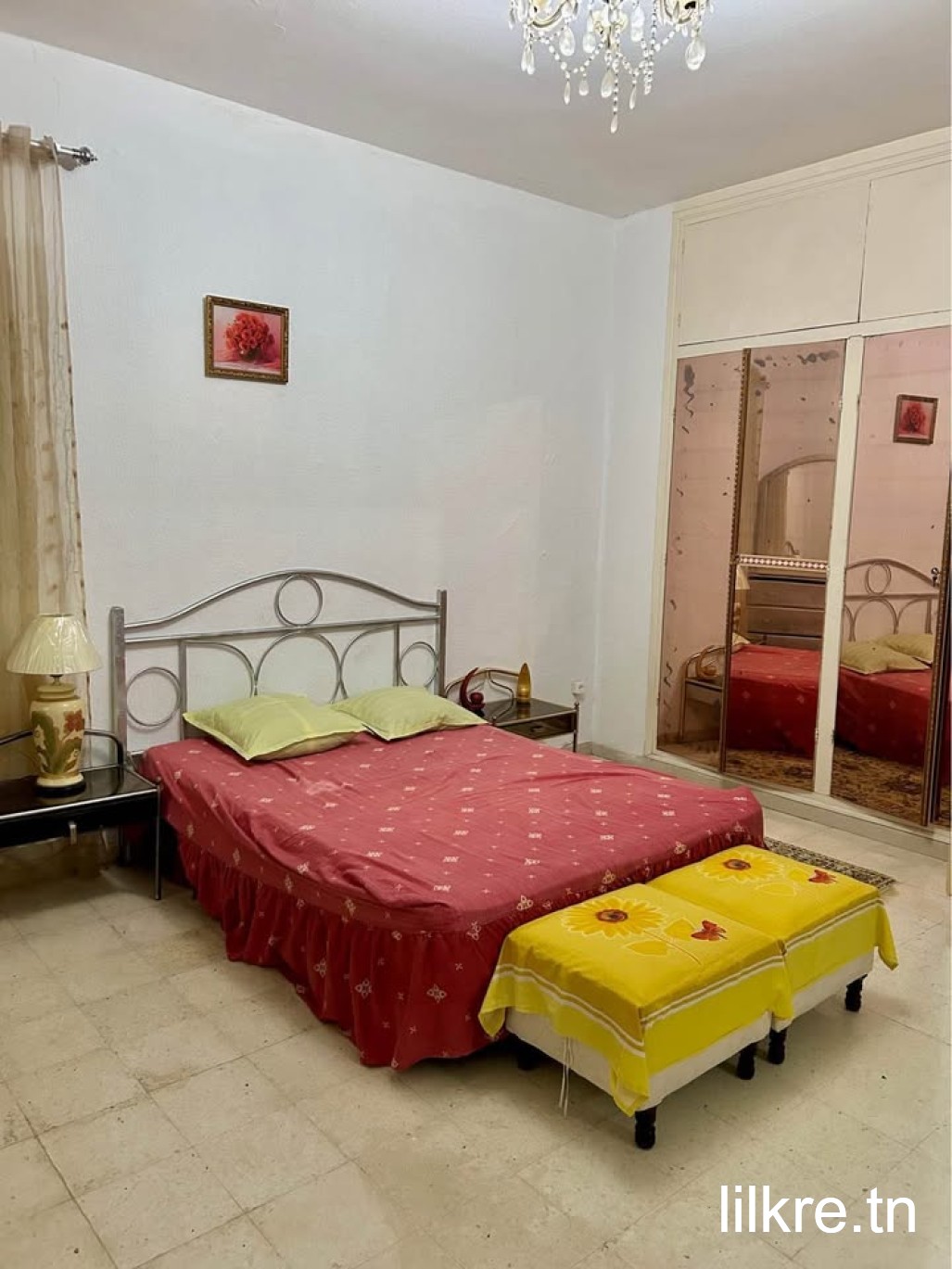 A louer un studio meublée a bizerte 