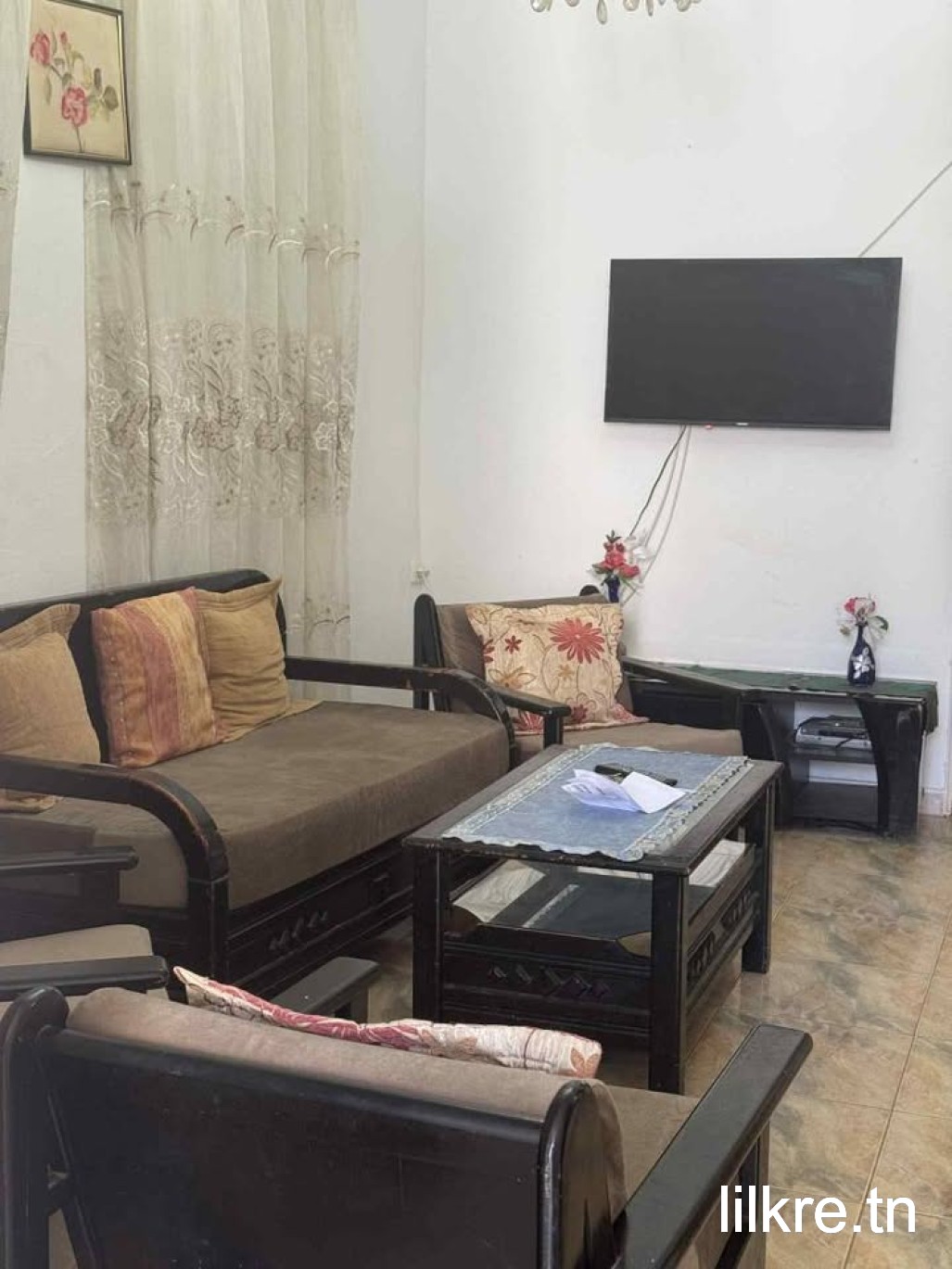 A louer un RDC  a manouba 