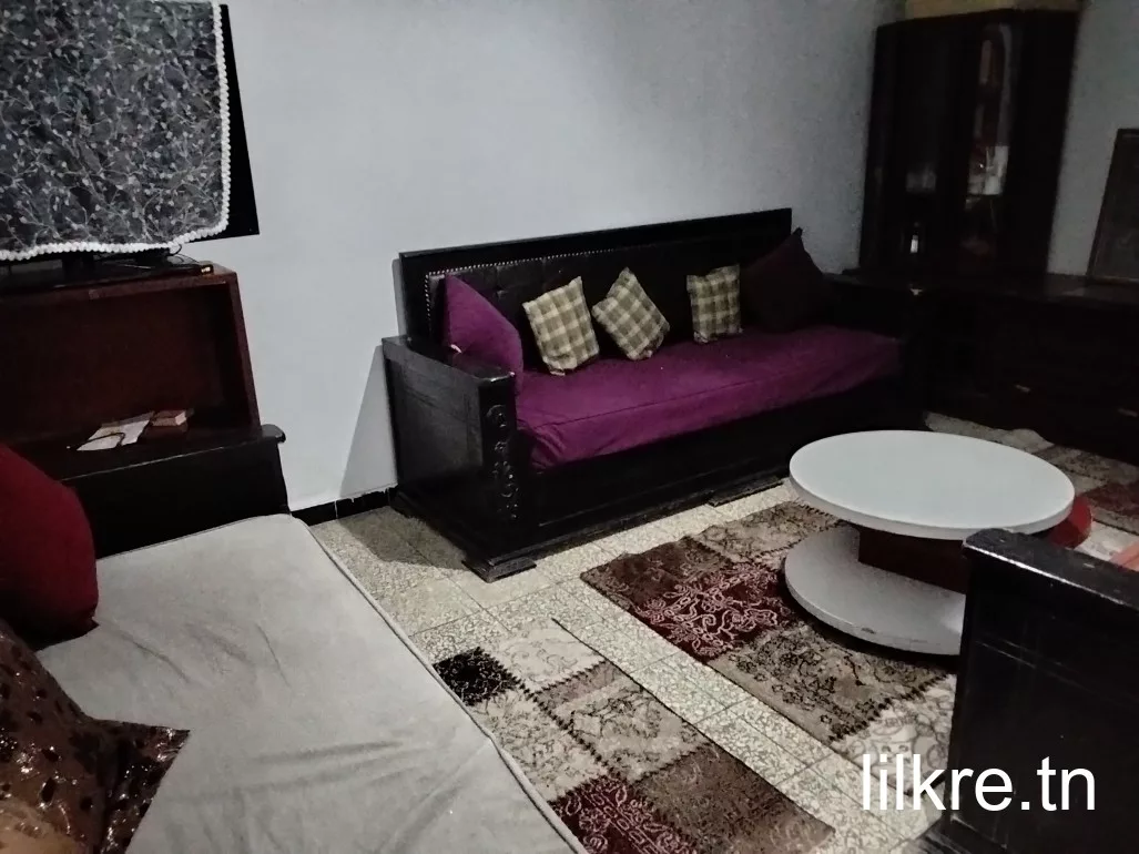 Maison indépendante S+1 meublé 