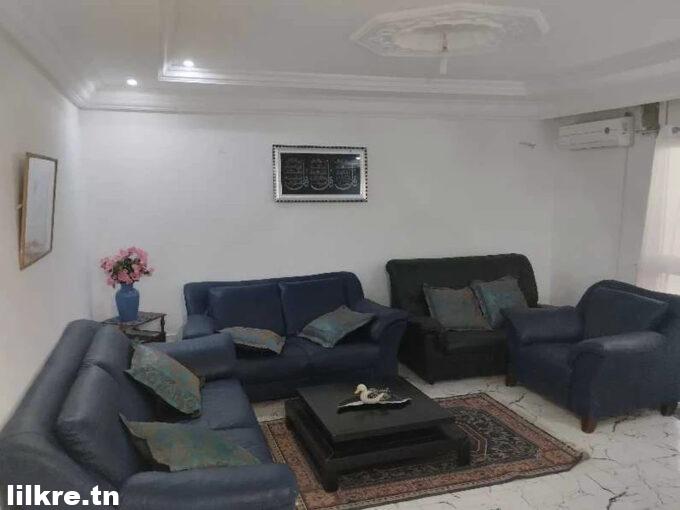 un appartement S+3 meublé a Hammam Chott