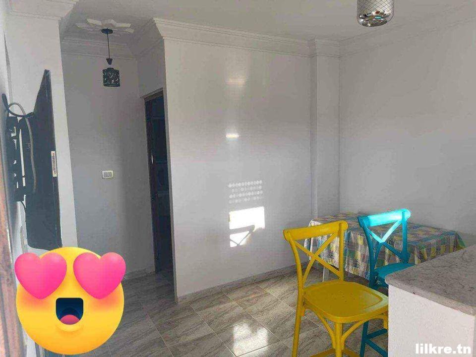 Location un Appartement neuf Richement Meublé S+2 à Haouaria 