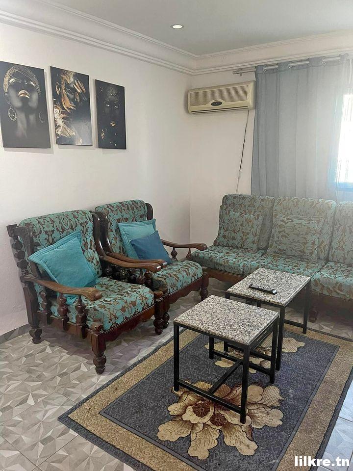 A louer un Appartement S+1 Richement Meublé à Hammamet
