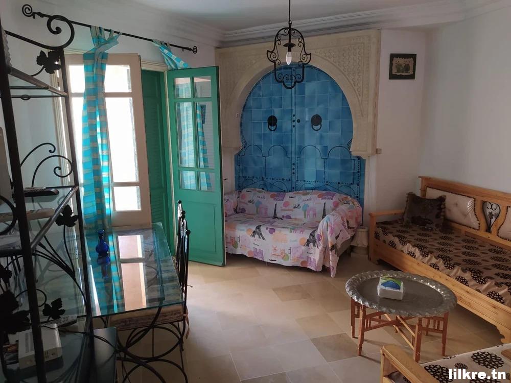  A louer Un Appartement S+2 Richement Meublé à Hammamet