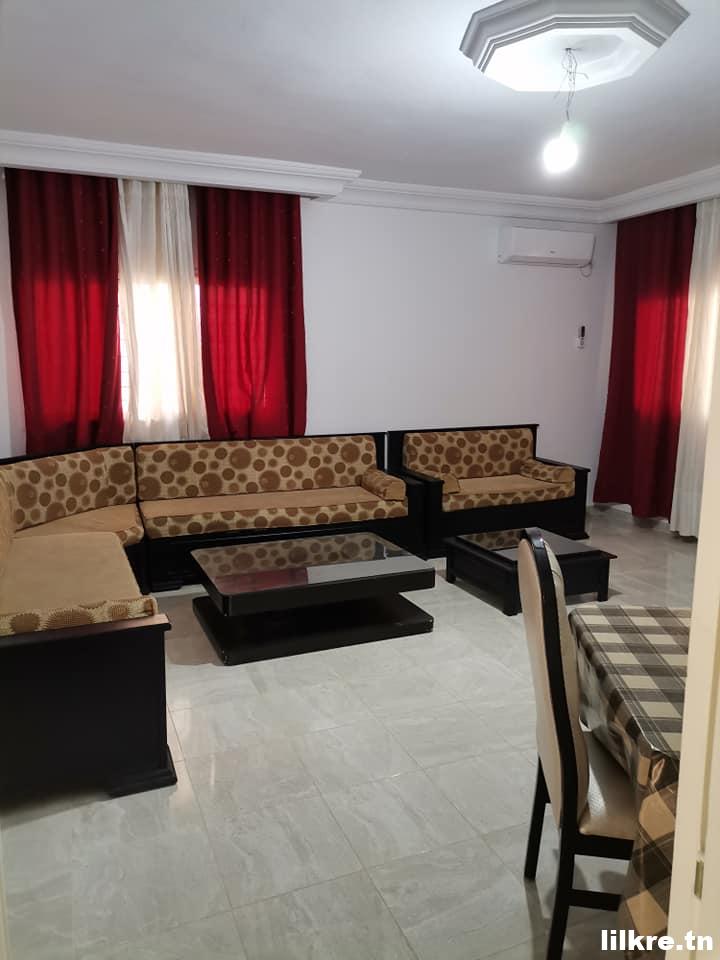  A louer une Maison S+3 Richement meublée à Hammamet 