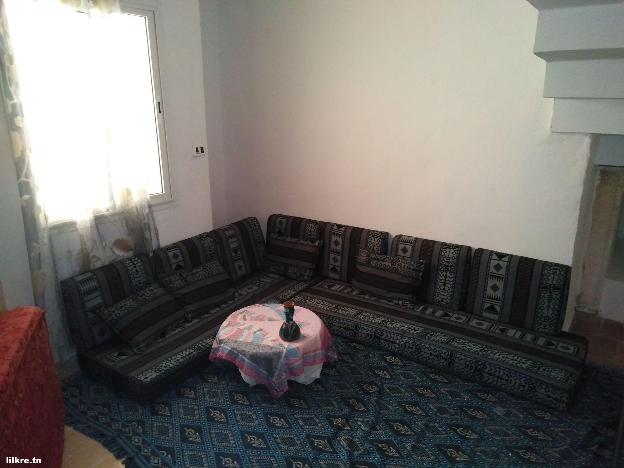 A louer un Appartement S+2 Richement Meublé à Hammamet nord 
