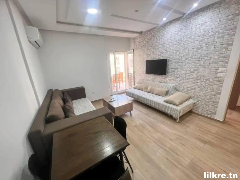  A louer un bel Appartement S+1 Richement Meublé à Hammamet nord