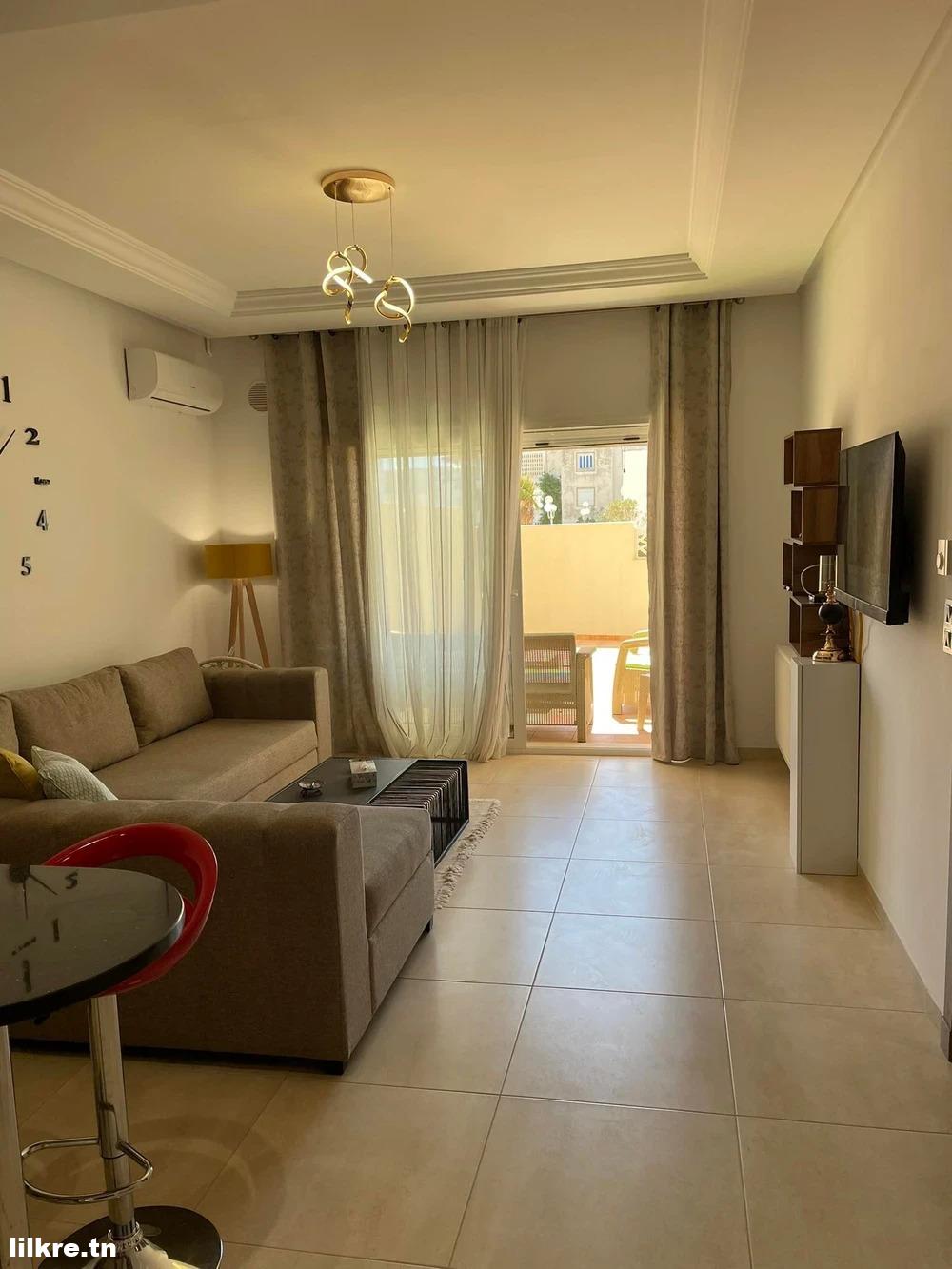 un appartement S+1 meublé a Monastir