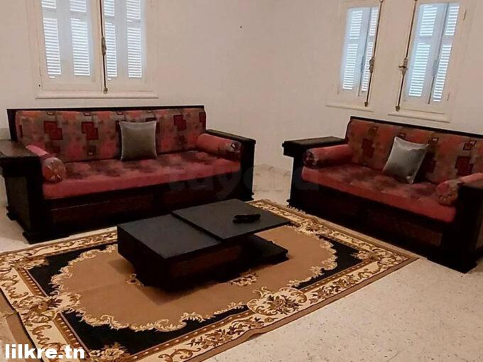 une maison S+2 meublé a Djerba
