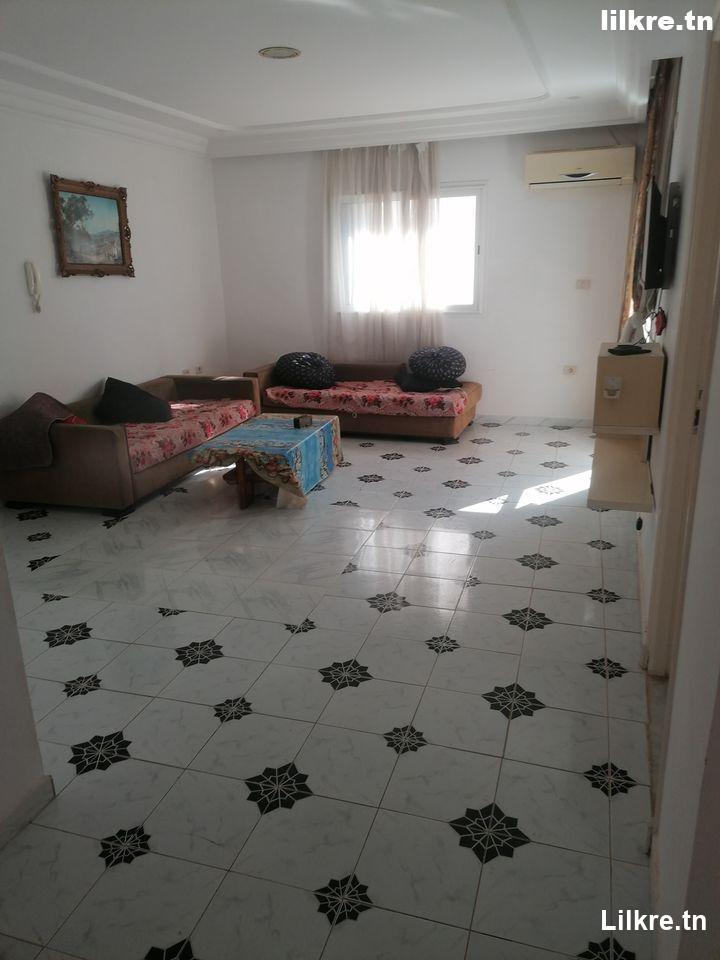 A louer un Appartement S+2 Richement Meublé à Sousse Chatt Mariem