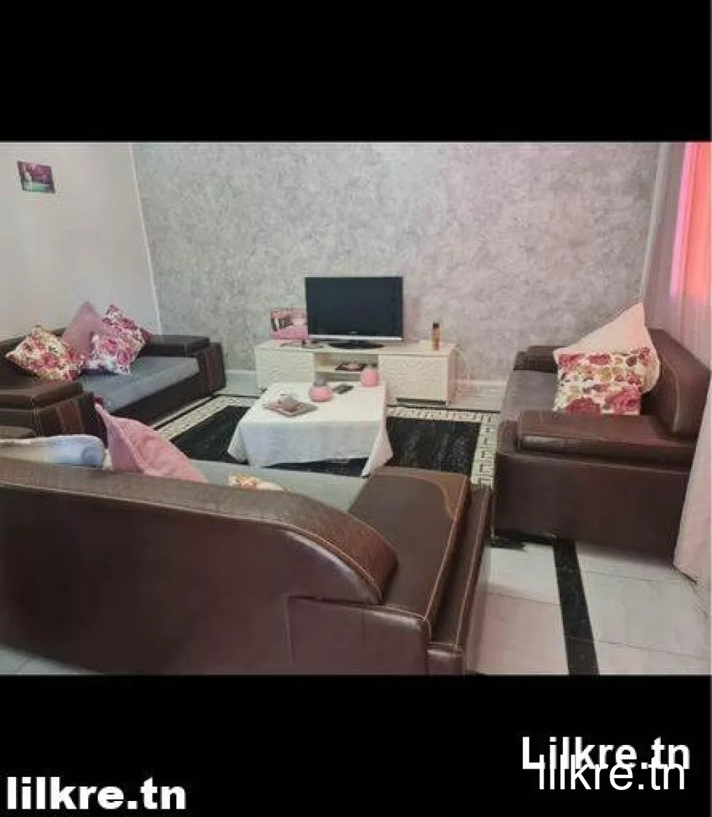 A louer un Appartement S+2 Richement Meuble situé à Bizerte