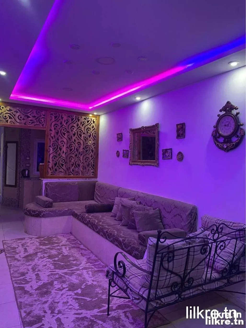 A louer une Maison S+2 Richement Meublé à Hammam Lif