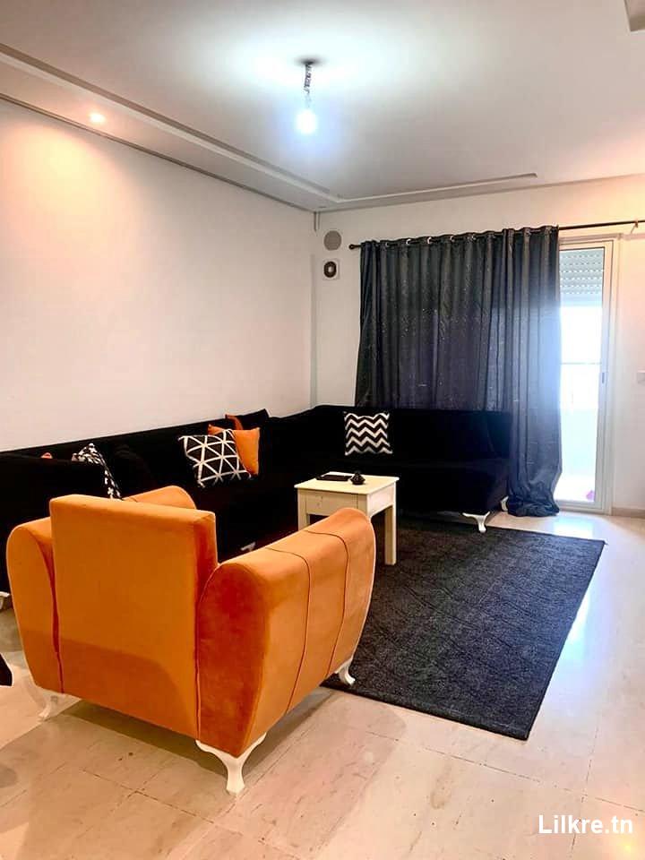A louer un Appartement S+1 Richement Meublée à Tunis