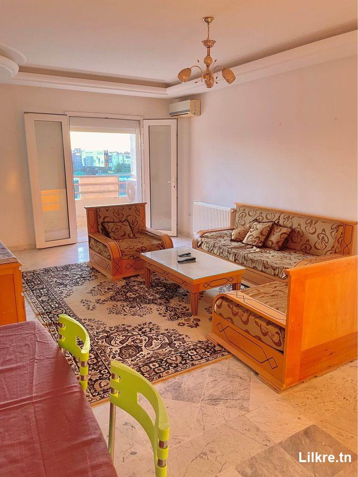 A louer Une belle Appartement S+2 Richement Meublé à Hammam Sousse