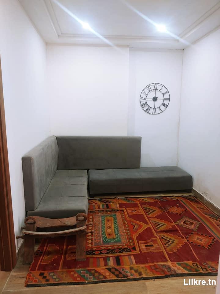 A louer un Appartement S+2 Richement Meublé à Hammamet Mrezga