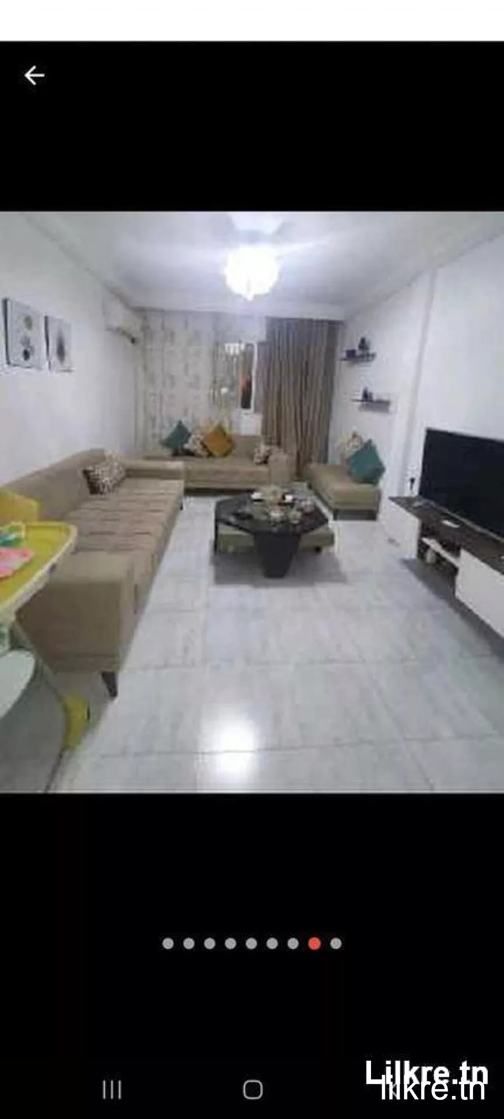 A louer un Appartement S+2 à Hammam Chatt