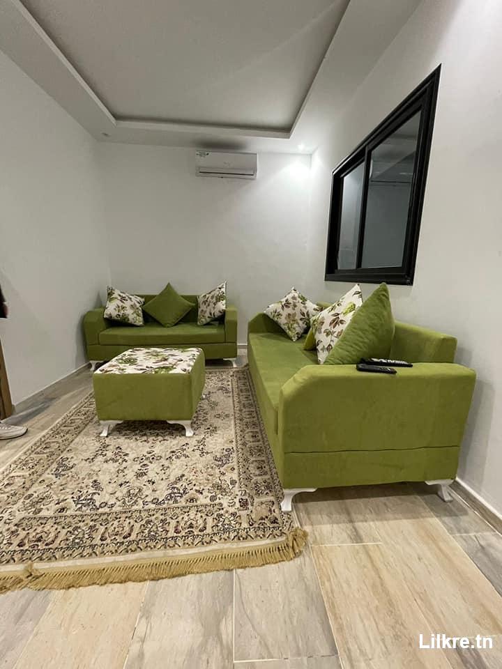 A louer un appartement S+1 meublé par nuitée a Sousse