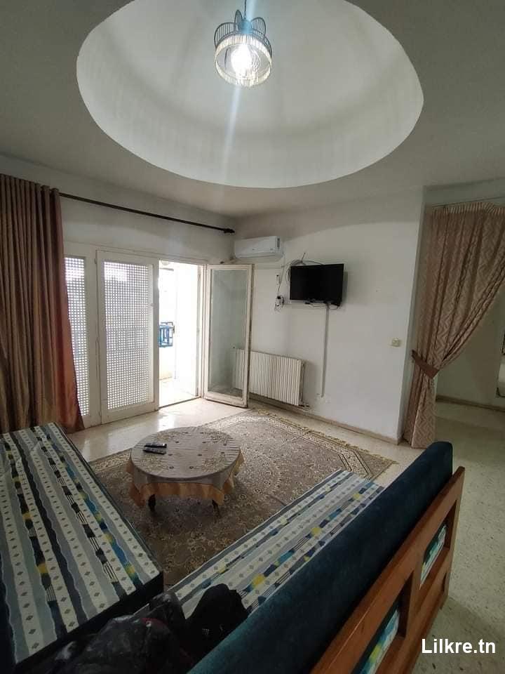  A louer un appartement s+2 meublé Monastir 