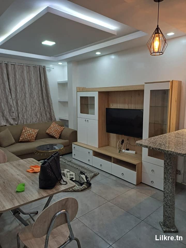A louer un Appartement meublé  S+1 à Sousse 