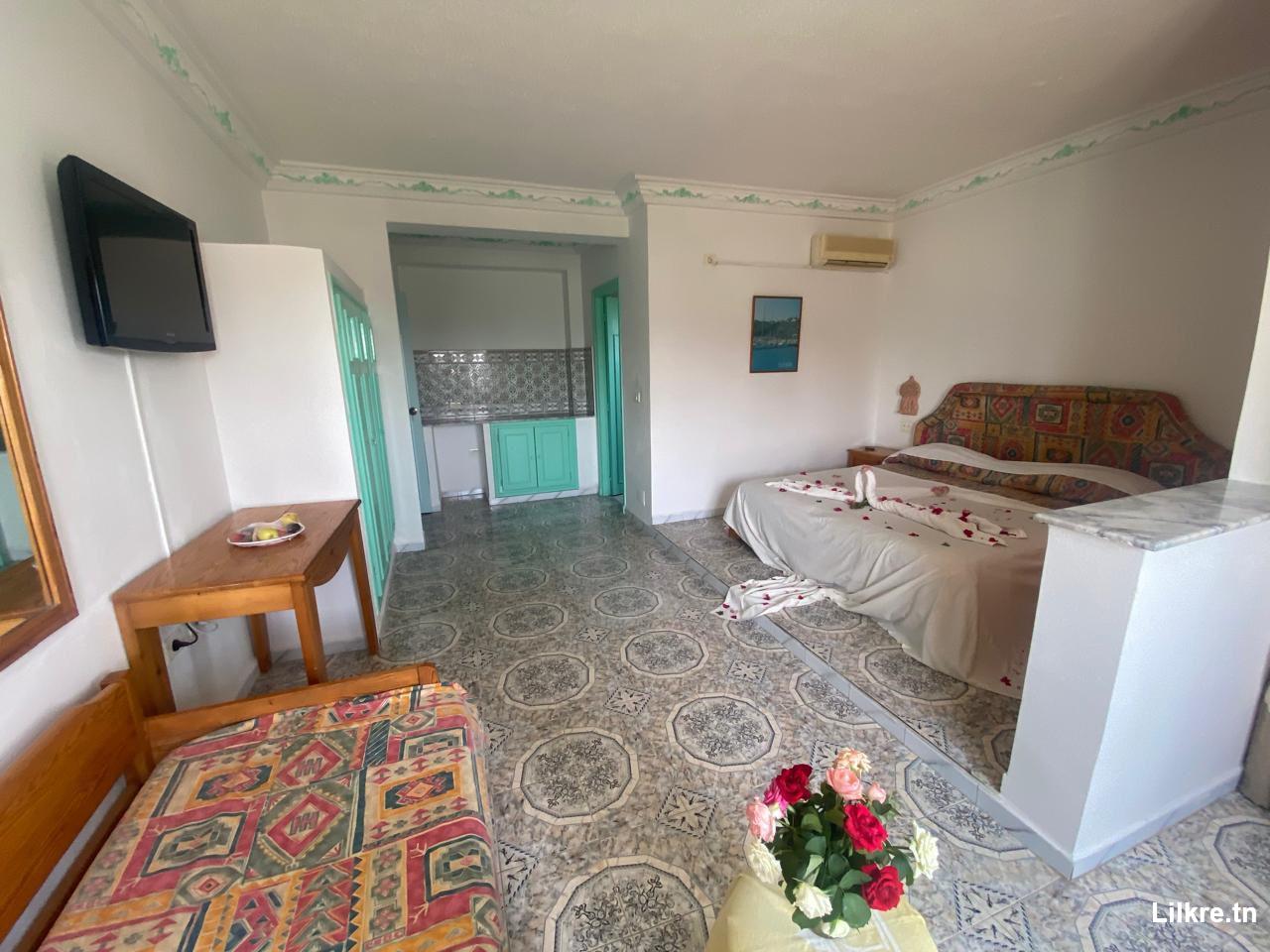 Chambre dans une maison d'hôte à Hammamet 