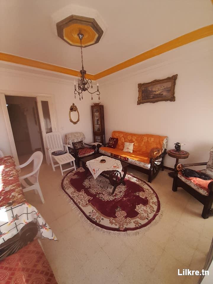 A louer un Appartement S+2 Meublé à Bizerte 