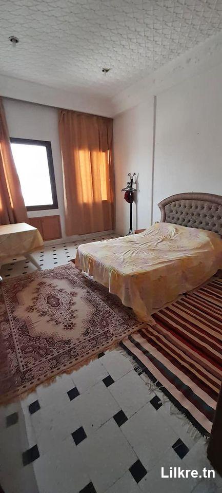 A louer un Appartement S+3 Meublé à Sousse Beb Bhar