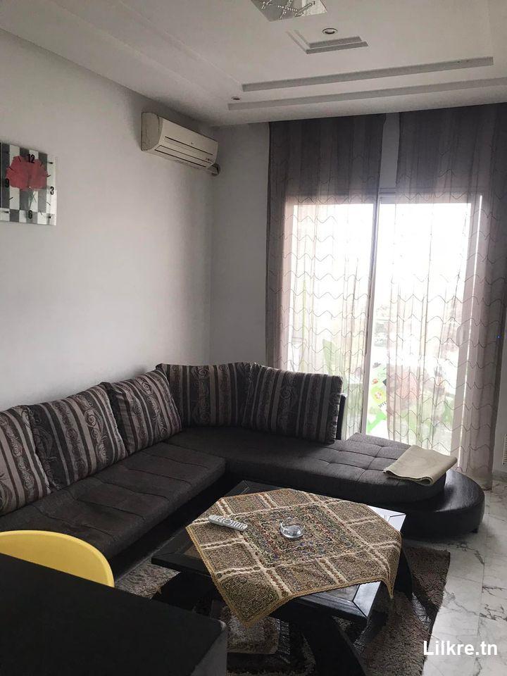 A louer un Appartement S+1 Meublé  à Sousse 