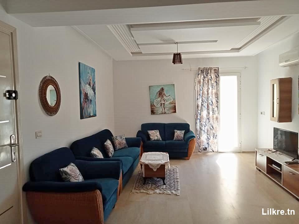 A louer un Appartement S+1 Meublé à Sousse .