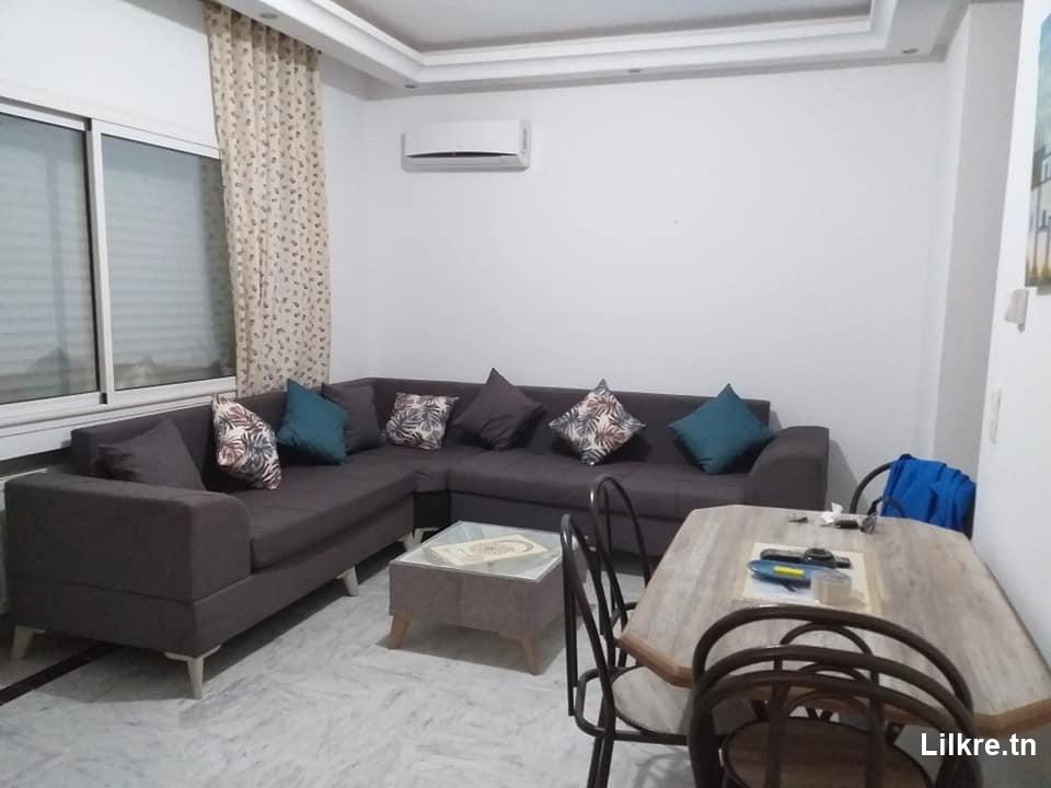 A louer un Appartement S+1 Meublé  à à FAH el Mrezga Nabeul