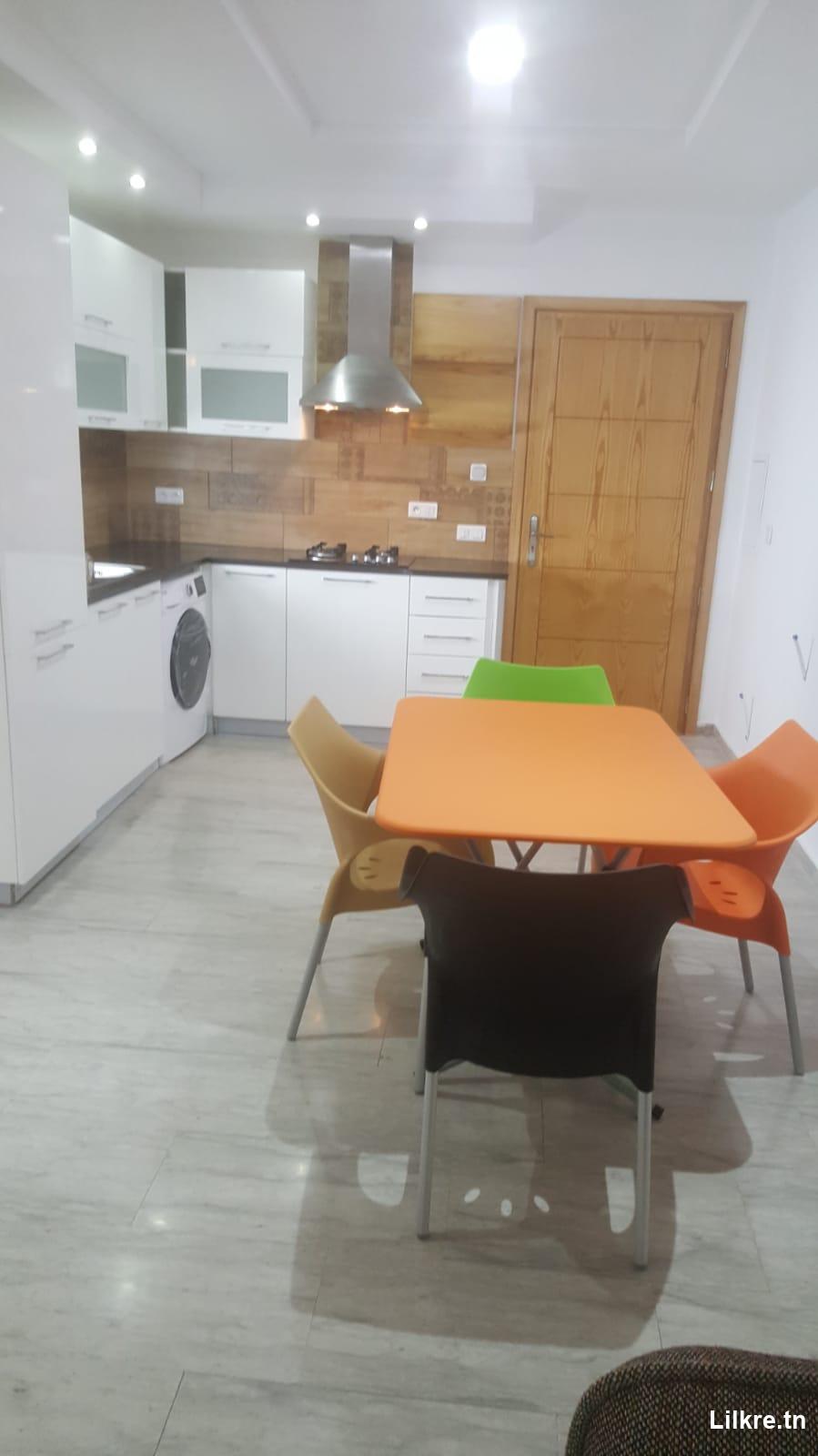 A louer un Appartement S+1 Meublé à Kélibia Mansoura  