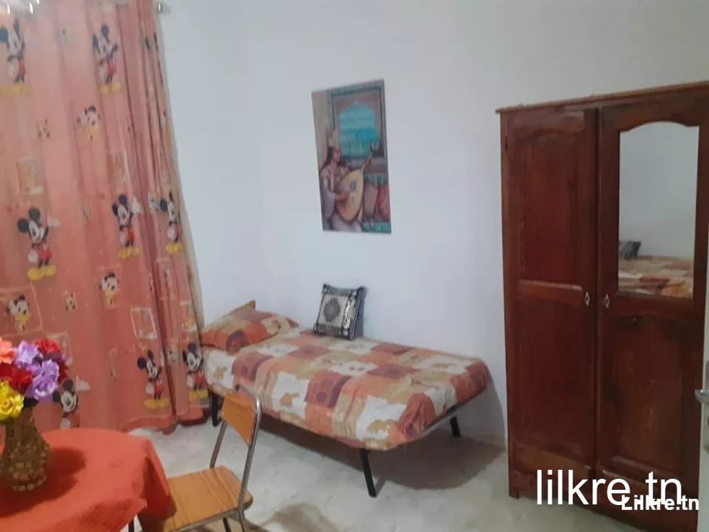 A louer  studio S+0 à Bizerte