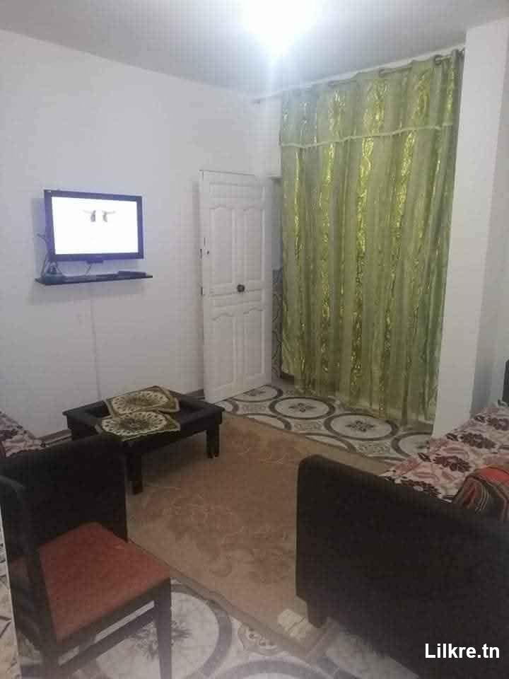 A louer un appartement meublé  a Soukra