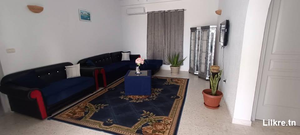 à louer une s+2 meublé pour les vacances à Djerba