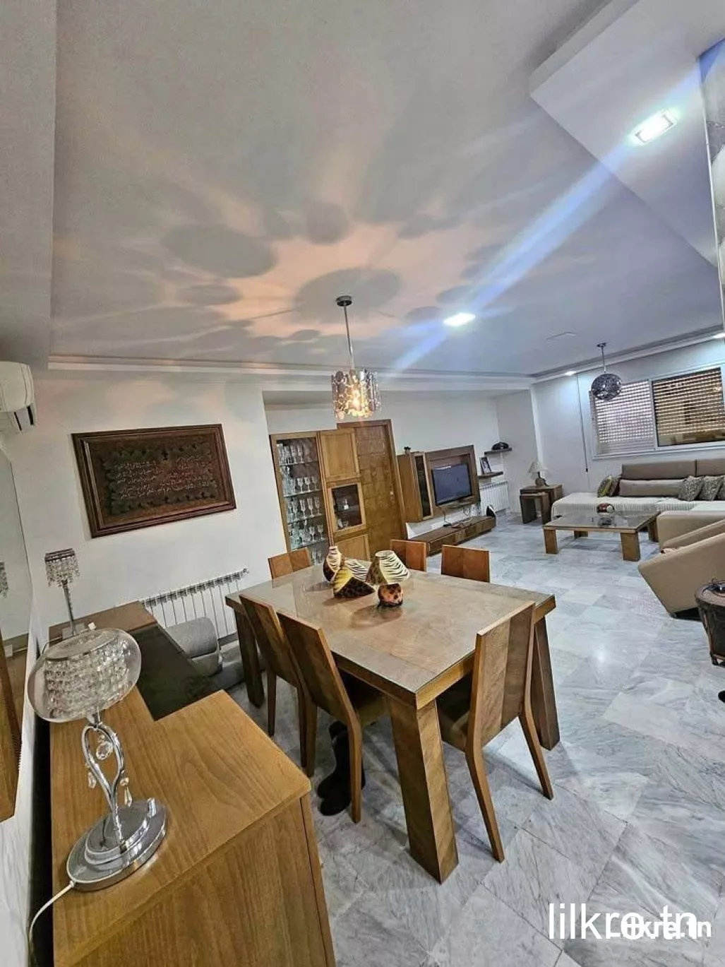 Appartement à loyer s+3 route gremda
