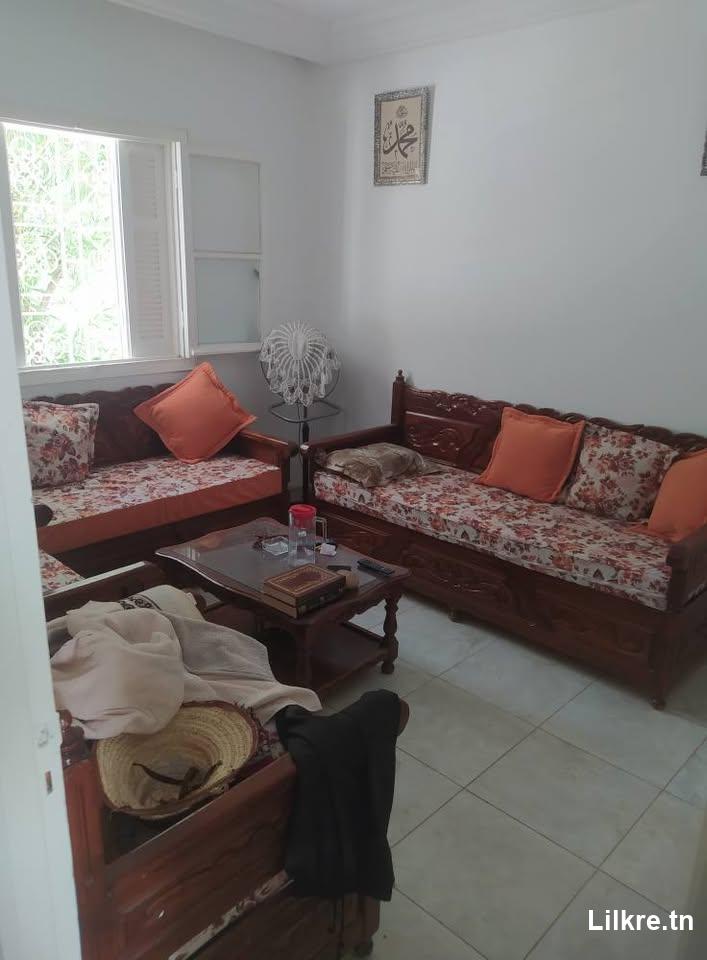 À Louer un Maison S+2 style américain à Khaled Ibn El Walid