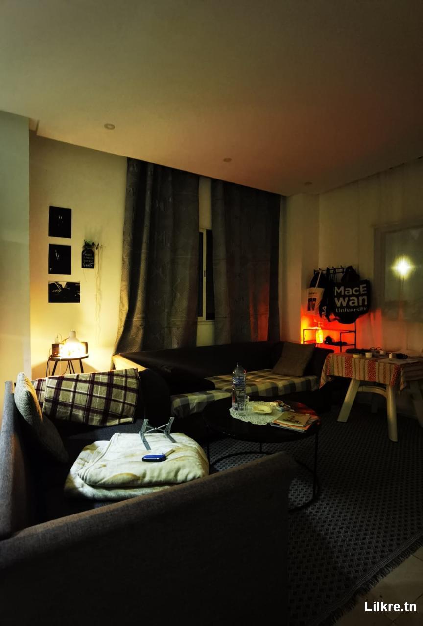 À louer : Appartement S+1 meublé à Nouvelle Ariana