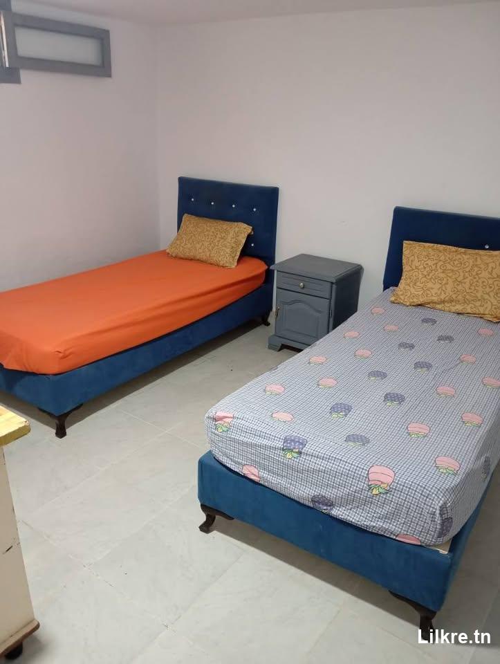 Studio meublé S+2 a louer pour les étudiants à borj cedria 