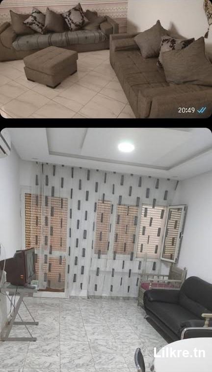 Appartement S+2 meublé à Sousse 