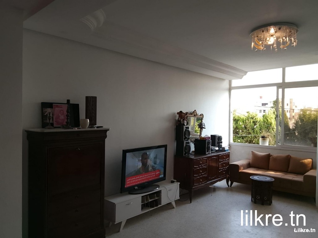 Studio S+2 La Manouba - Proche Moncef Bey - 1500 DT Meublé