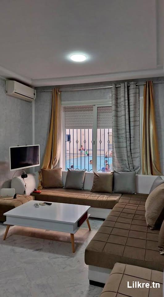 À louer un Appartement S+2 à Hammamet Nord, Mrezga