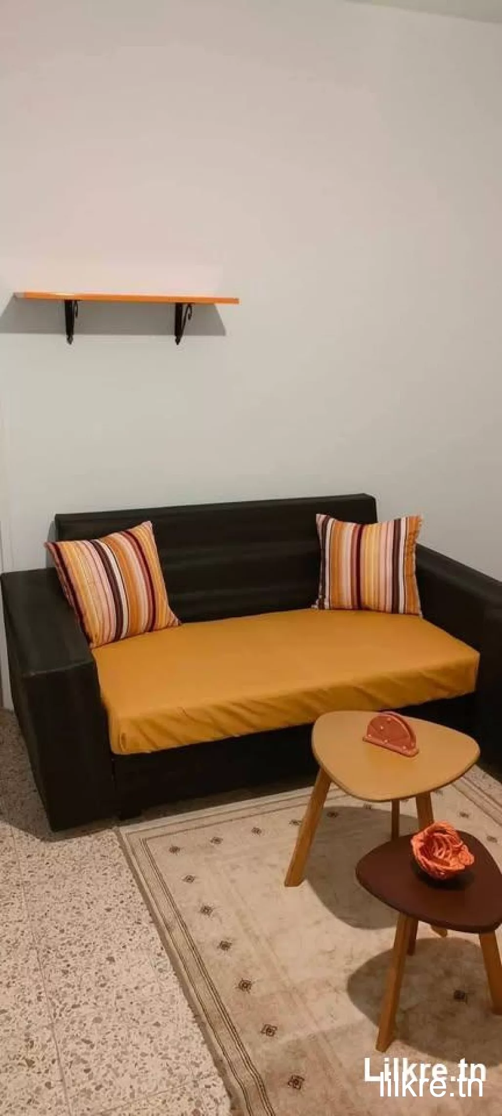 À louer : Studio S+1 meublé à Jarzouna (Cité Bouchoucha)