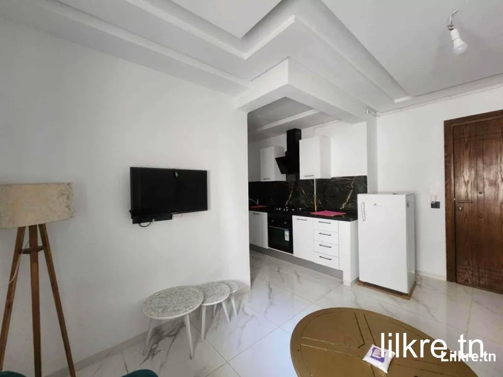 À louer – Appartement S+1 meublé à Laouina, lwahat